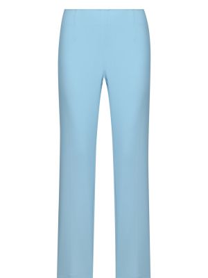 Голубые прямые брюки Maria Grazia Severi