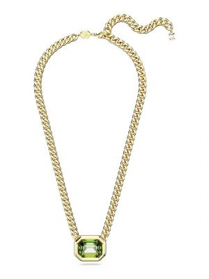 Zelený náhrdelník Swarovski