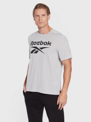 T-shirt Reebok grau