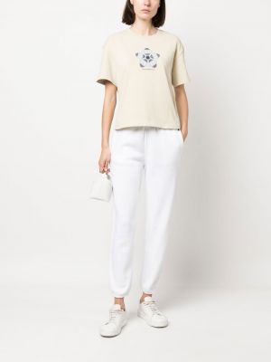 Medvilninis polo marškinėliai slim fit Polo Ralph Lauren balta