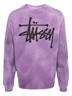 Sweter Stussy fioletowy
