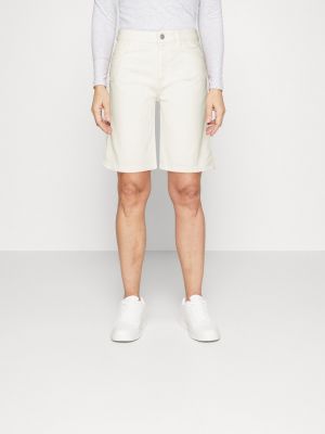 Белые джинсовые шорты Esprit