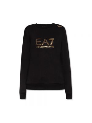 Sweatshirt Emporio Armani Ea7 schwarz