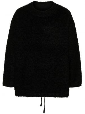 Džemper s okruglim izrezom Zsigmond crna
