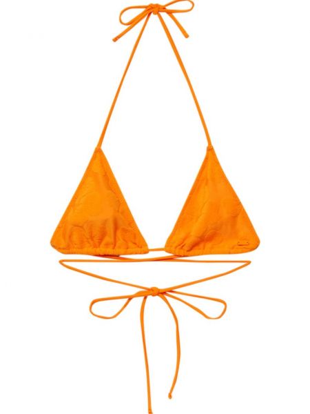 Bikini Pull&bear pomarańczowy