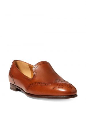 Loafer-kingad Ralph Lauren Collection pruun