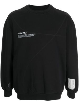 Sweatshirt mit print A-cold-wall* schwarz