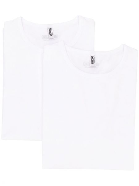 Tričko s potlačou Moschino biela
