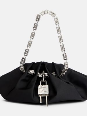 Шелковая сумка Givenchy черная
