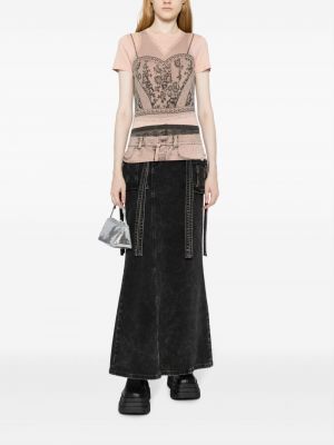 T-shirt aus baumwoll mit print Christian Dior