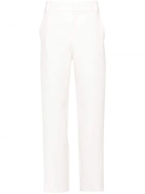 Pantaloni din jerseu Moschino Jeans alb