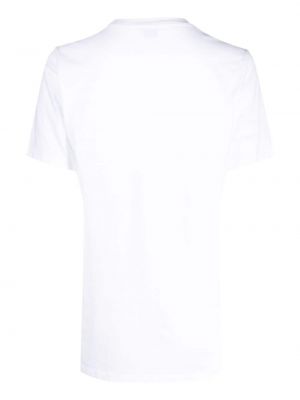 Koszulka bawełniana z nadrukiem Bella Freud biała