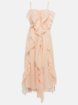 Midi šaty Chloã© růžové