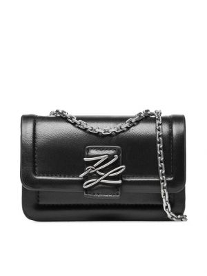 Pisemska torbica Karl Lagerfeld črna
