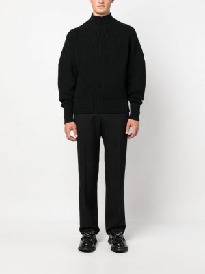 Sweter Ferragamo czarny