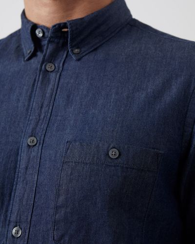 Chemise French Connection bleu