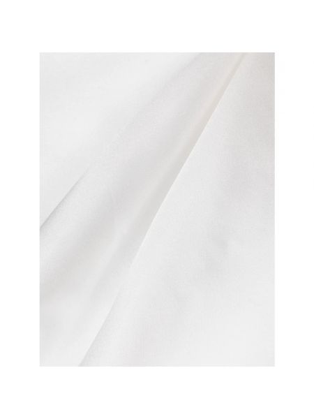 Pañuelo de seda Corneliani blanco