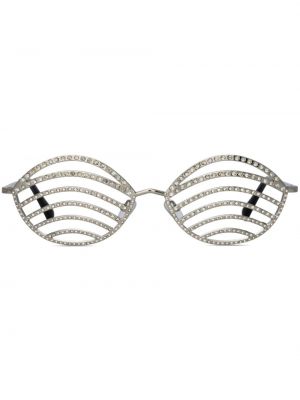 Sončna očala Linda Farrow srebrna