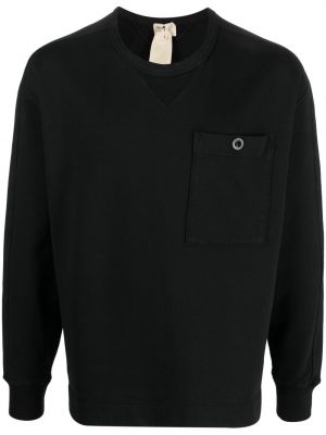 Medvilninis džemperis Ten C juoda