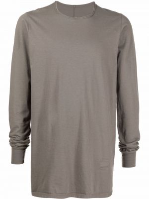 Camisa de tela jersey Rick Owens Drkshdw gris