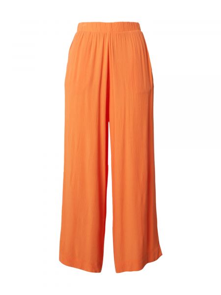 Pantaloni in tessuto Ichi arancione