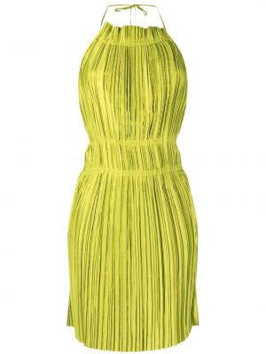 Сатенена мини рокля Cult Gaia зелено