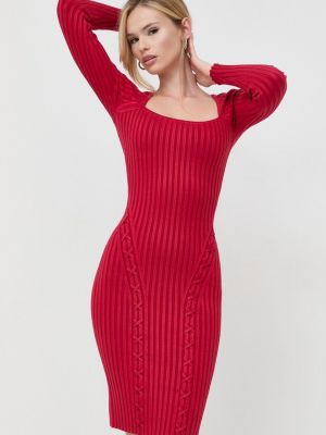 Testhezálló mini ruha Guess piros