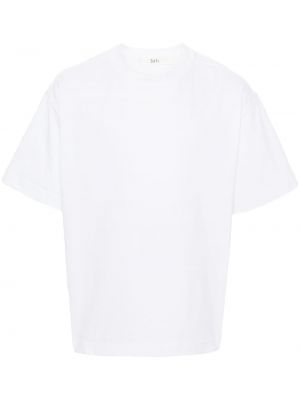 T-shirt en coton Séfr blanc
