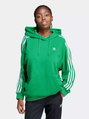 Худи оверсайз Adidas Originals зеленое