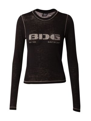 Tričko s dlhými rukávmi Bdg Urban Outfitters čierna