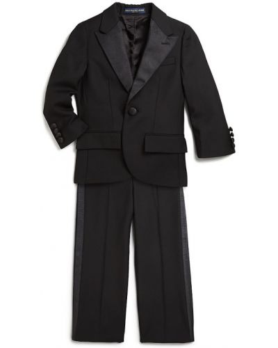 Шерстяной костюм Ralph Lauren, черный