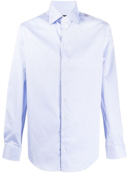 Camisa con botones Giorgio Armani azul