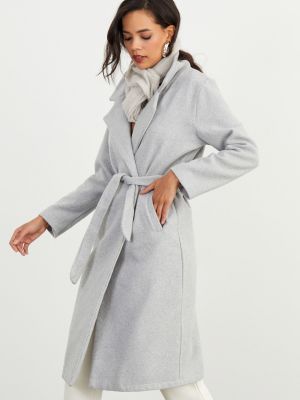 Kabát Cool & Sexy sivá