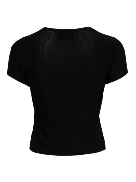 Marškinėliai Fendi Pre-owned juoda