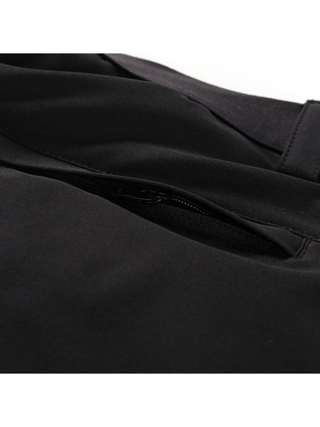 Softshell šortky Alpine Pro čierna