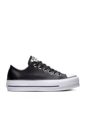 Sneakersy skórzane Converse czarne