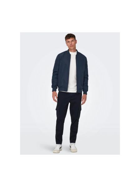 Chaqueta bomber Only & Sons azul