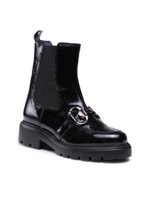 Členkové topánky Callaghan čierna