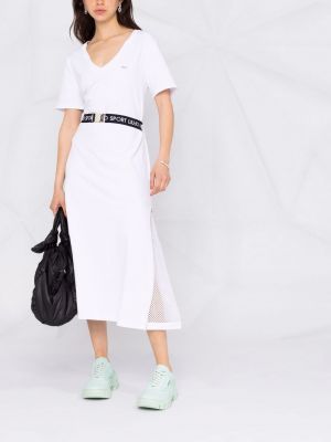 Vestido de malla Liu Jo blanco