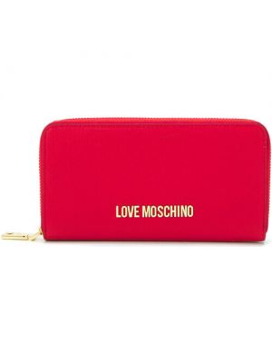 Красный кошелек Love Moschino
