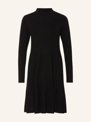 Dzianinowa sukienka Allude czarna
