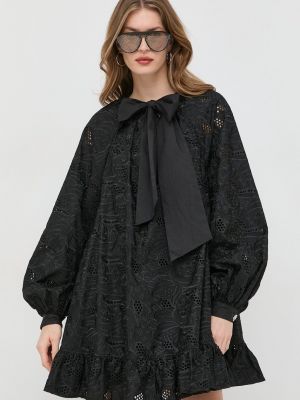 Custommade pamut ruha Keera fekete, mini, harang alakú