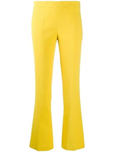 Pantalones rectos Giambattista Valli amarillo