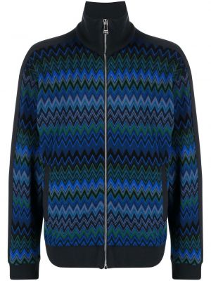 Sweat à imprimé Missoni bleu