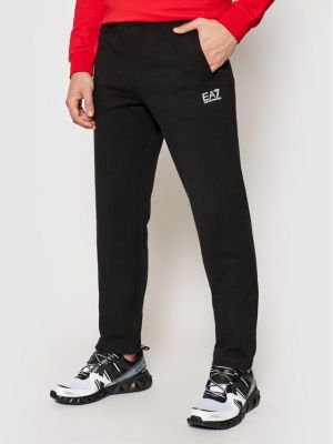 Spodnie sportowe Ea7 Emporio Armani czarne