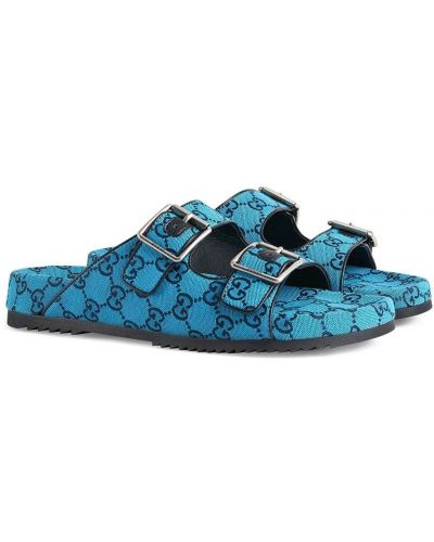 Sandalias Gucci azul