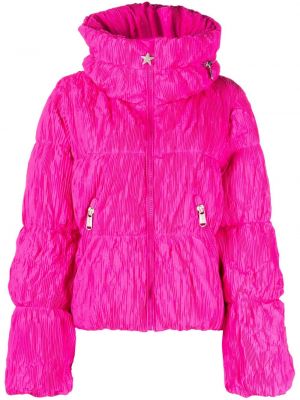 Pikowana kurtka narciarska Goldbergh różowa