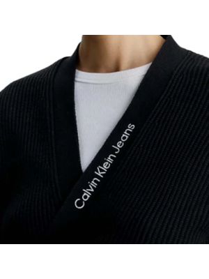 Cárdigan Calvin Klein Jeans negro
