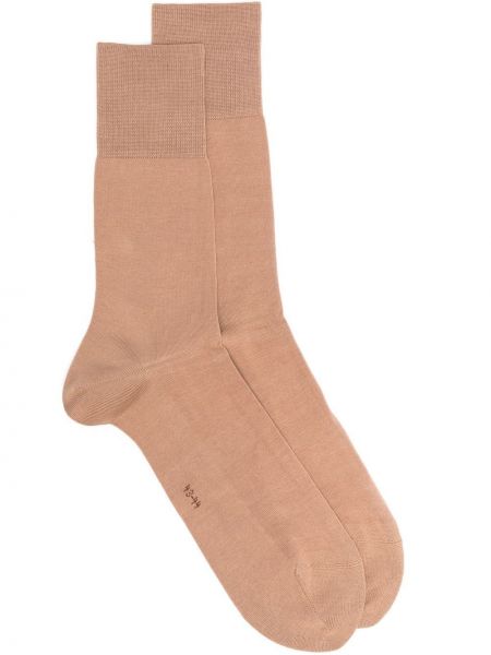 Bavlnené ponožky Falke - hnedá