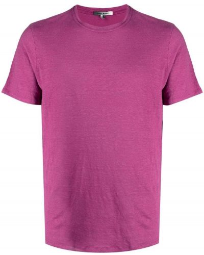 Camiseta de cuello redondo Isabel Marant rosa
